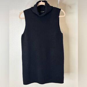 Vince Cashmere Sleeveless Turtleneck Sweater